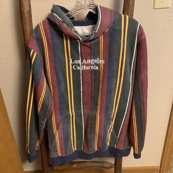 90’s Striped Hoodie - Picture 1 of 4